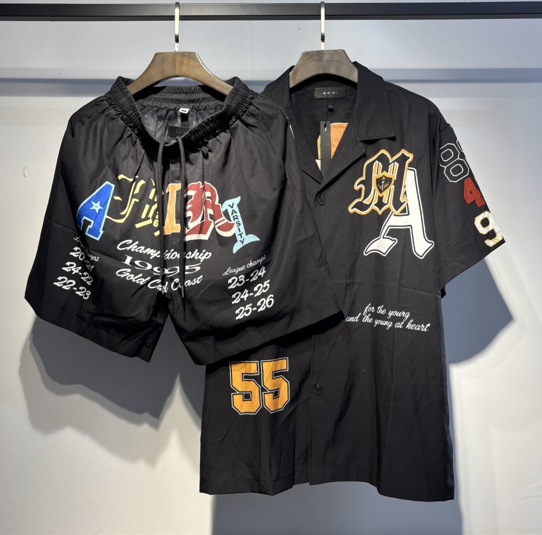 Amiri Black T-Shirt 