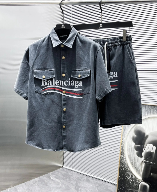 Balenciaga Denim Set