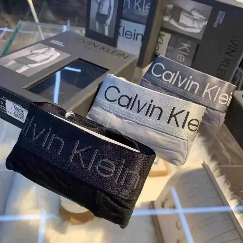 Calvin Klein Black and Grey Underwear Set