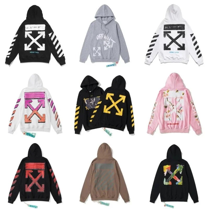 Off-White Colorful Arrow Hoodies