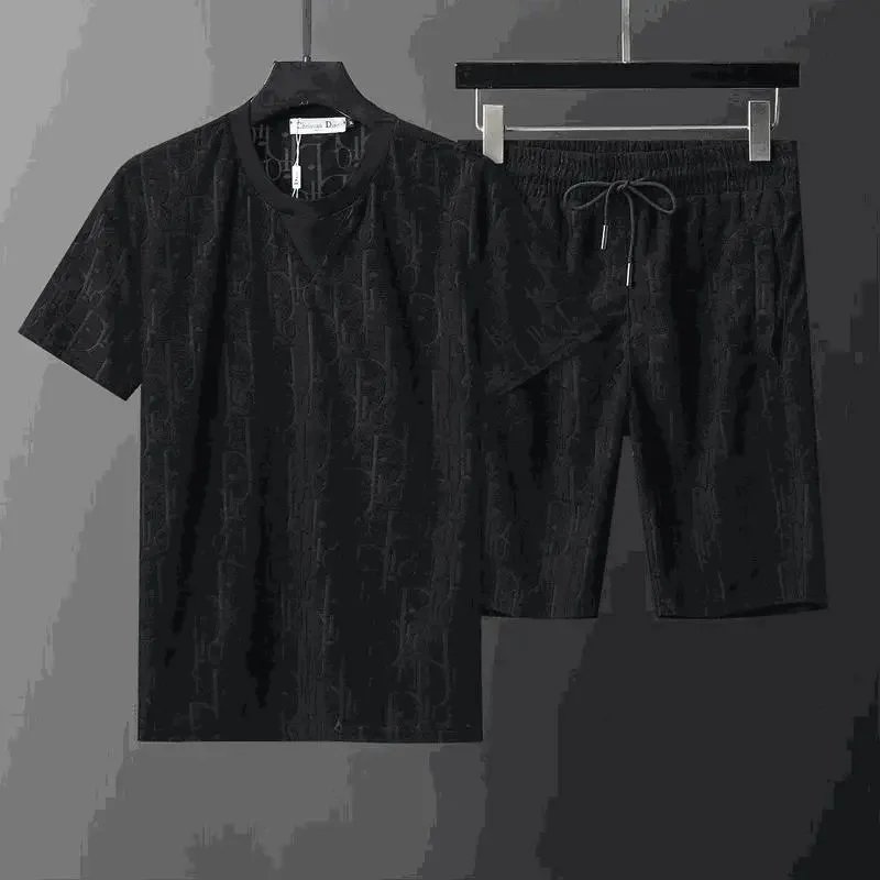 Dior Black Short Sleeve Set