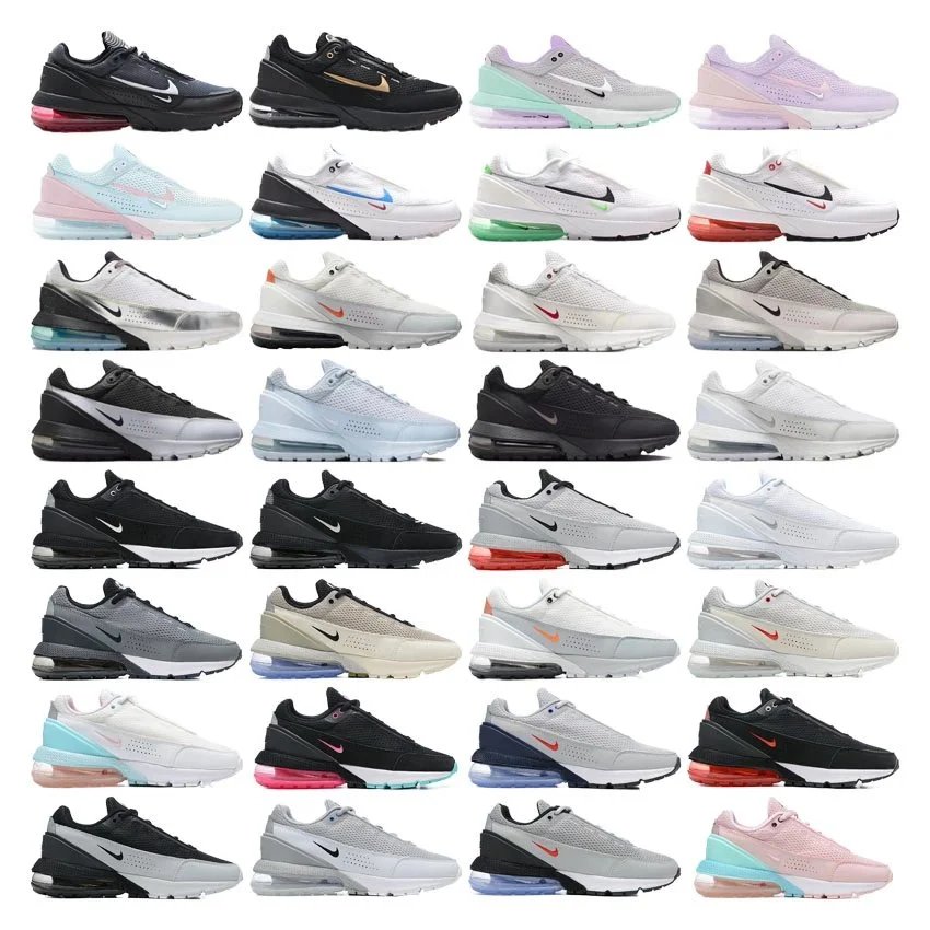 Nike Air Max Running Shoes in Various Colors and Styles