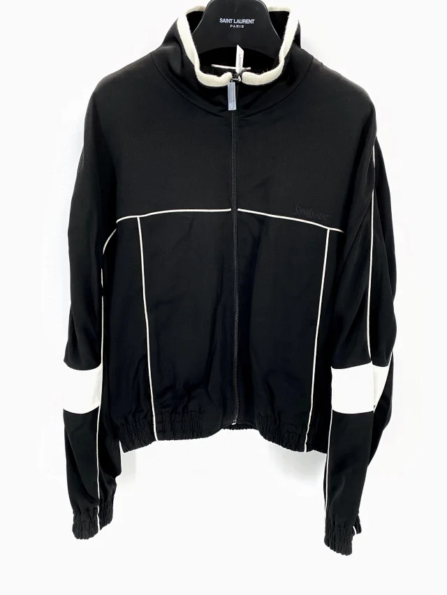 Saint Laurent Black Track Jacket