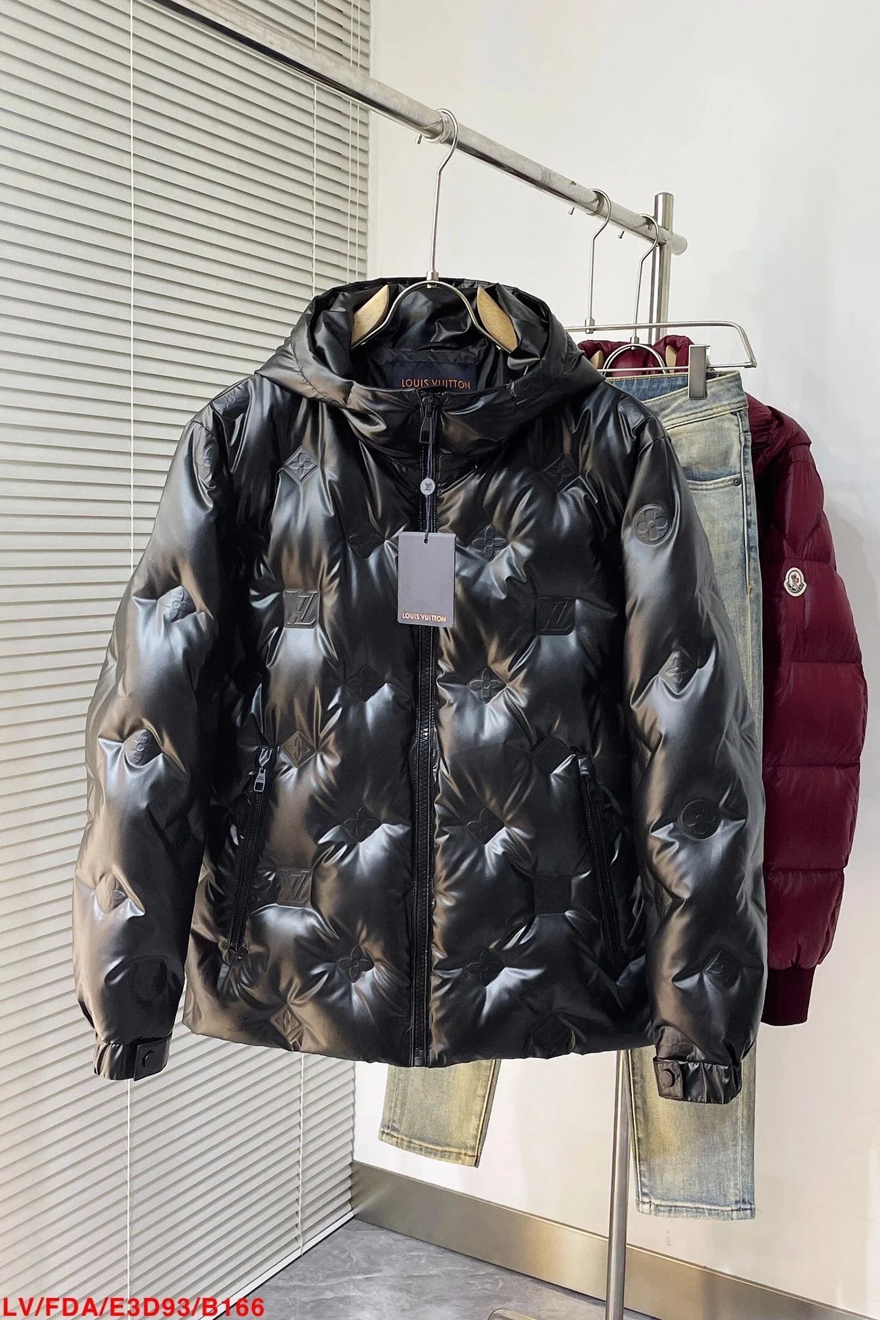 Louis Vuitton Black Puffer Jacket