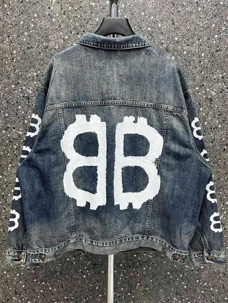 Balenciaga Blue Denim Jacket
