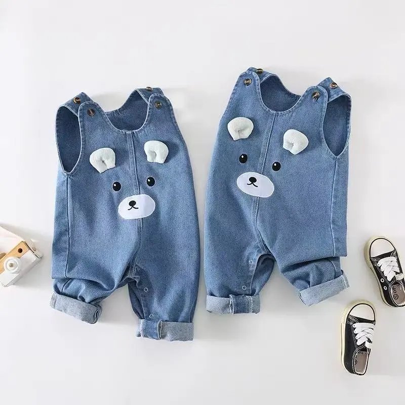Blue Bear Face Denim