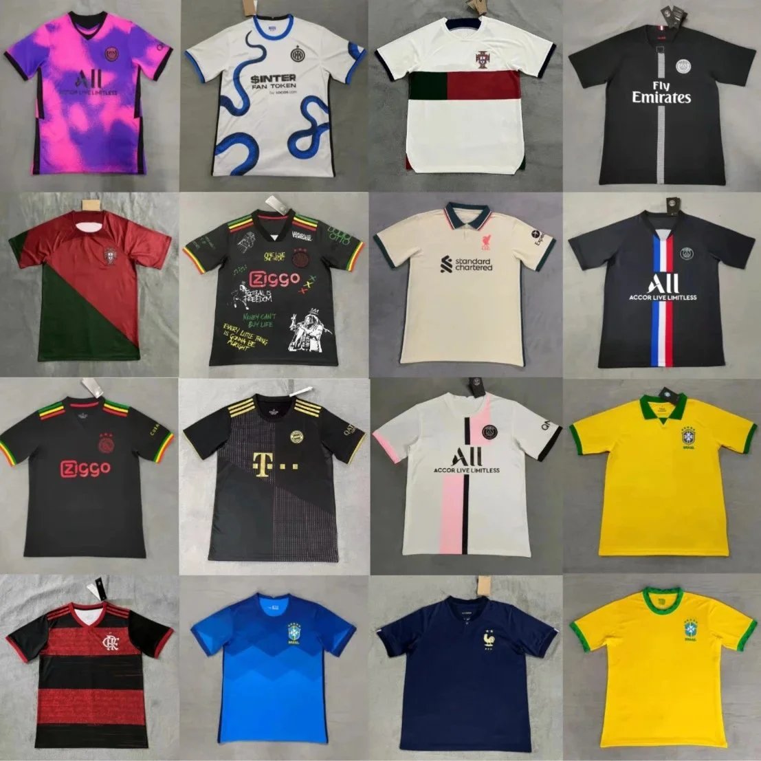 Soccer Jersey Collection