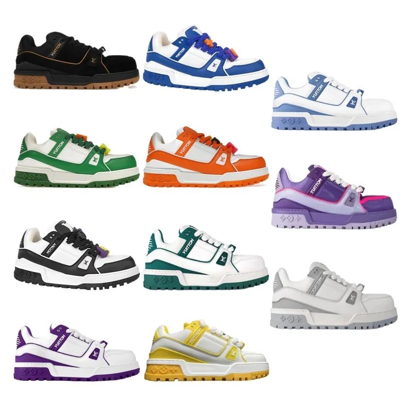 Louis Vuitton Multi-Color Sneakers