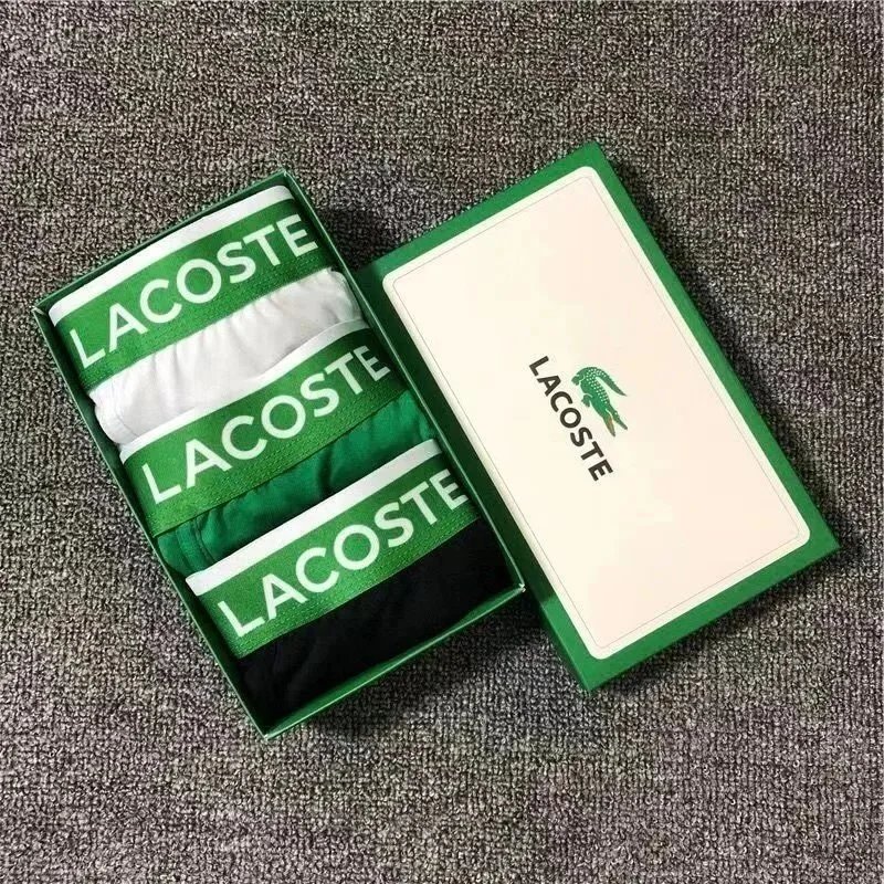 Lacoste Green, White