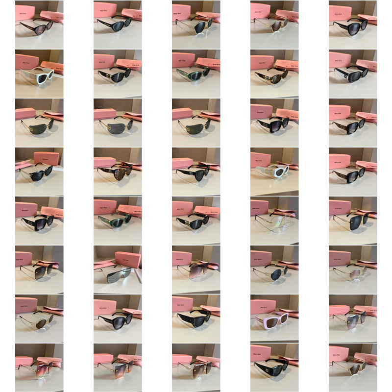 Miu Miu Black Cat-Eye Sunglasses