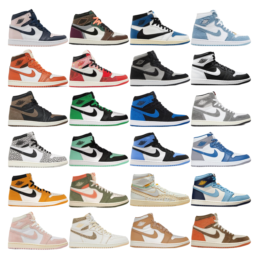 Nike Air Jordan 1 High Sneakers Collection