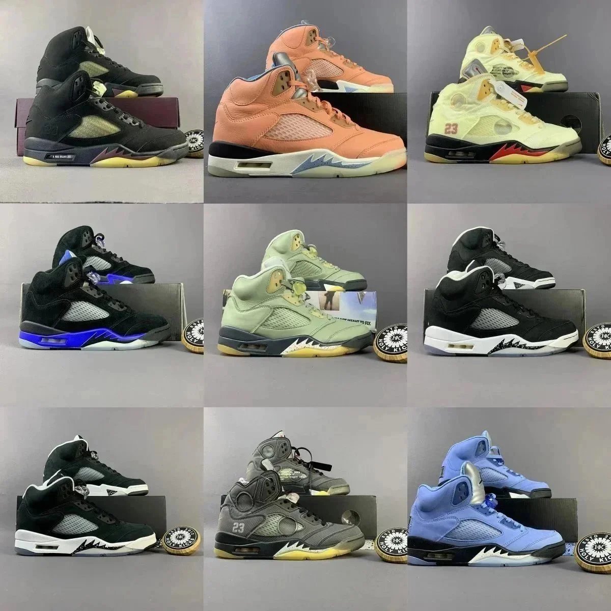 Air Jordan 5 Retro High Top Sneakers