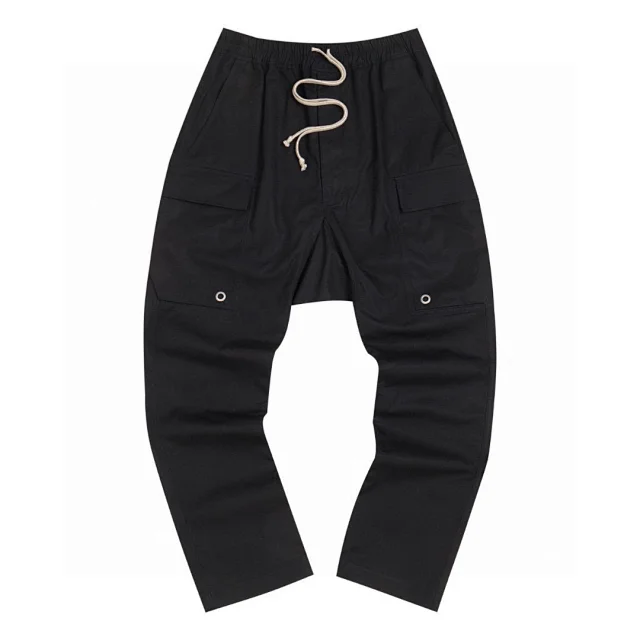 Black Cargo Pants wi