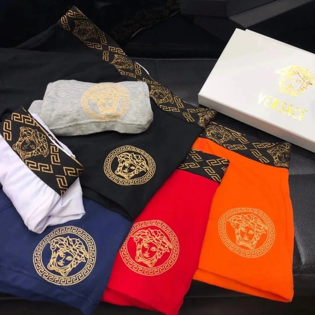 Versace Colorful Boxer Shorts Set