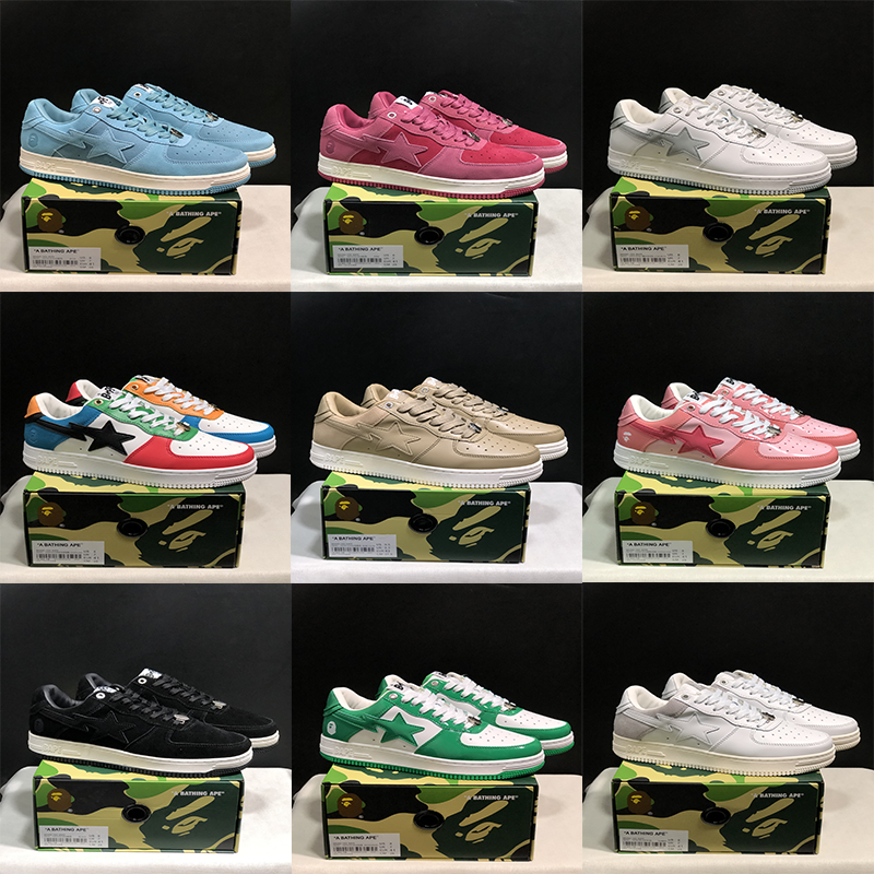 BAPE Low Top Sneakers in Various Colors