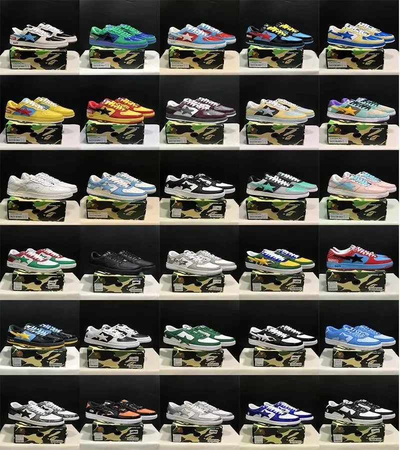 BAPE Star Low Top Sneakers