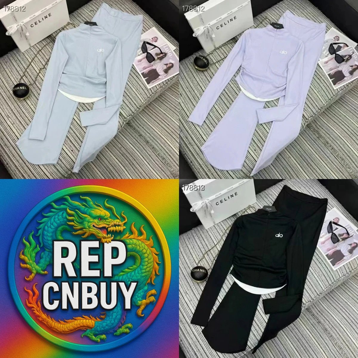 Alo Blue/Lavender/Bl