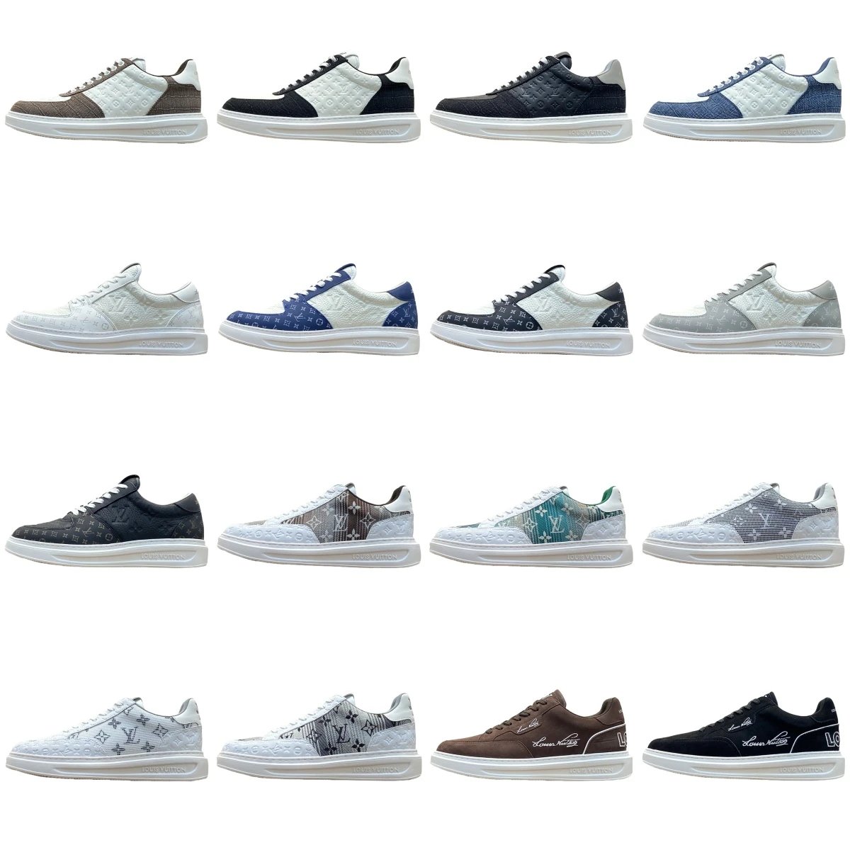 Louis Vuitton Monogram Low Top Sneakers