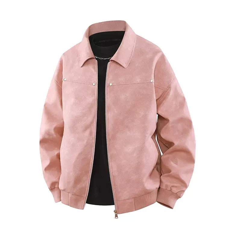 Pink Faux Leather Bo