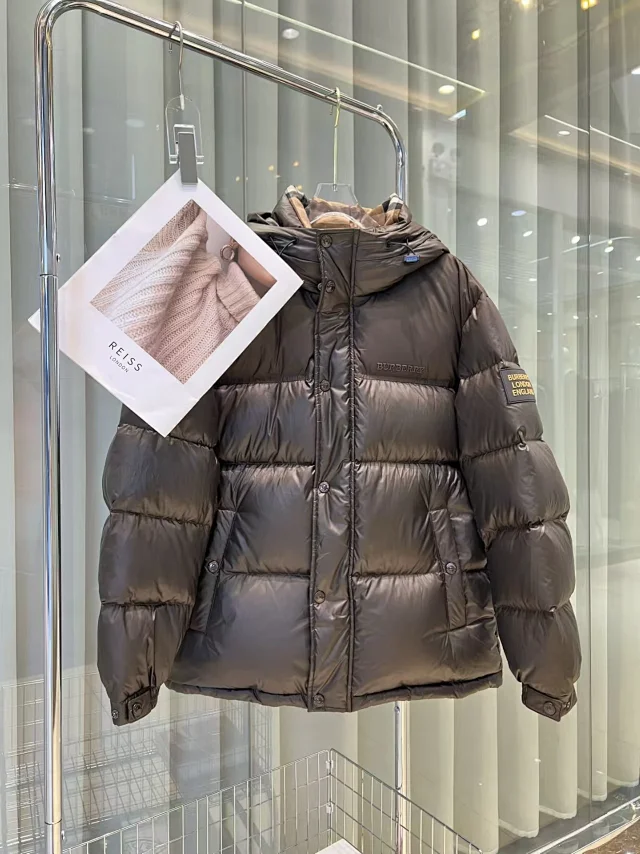 Burberry Black Puffer Jacket