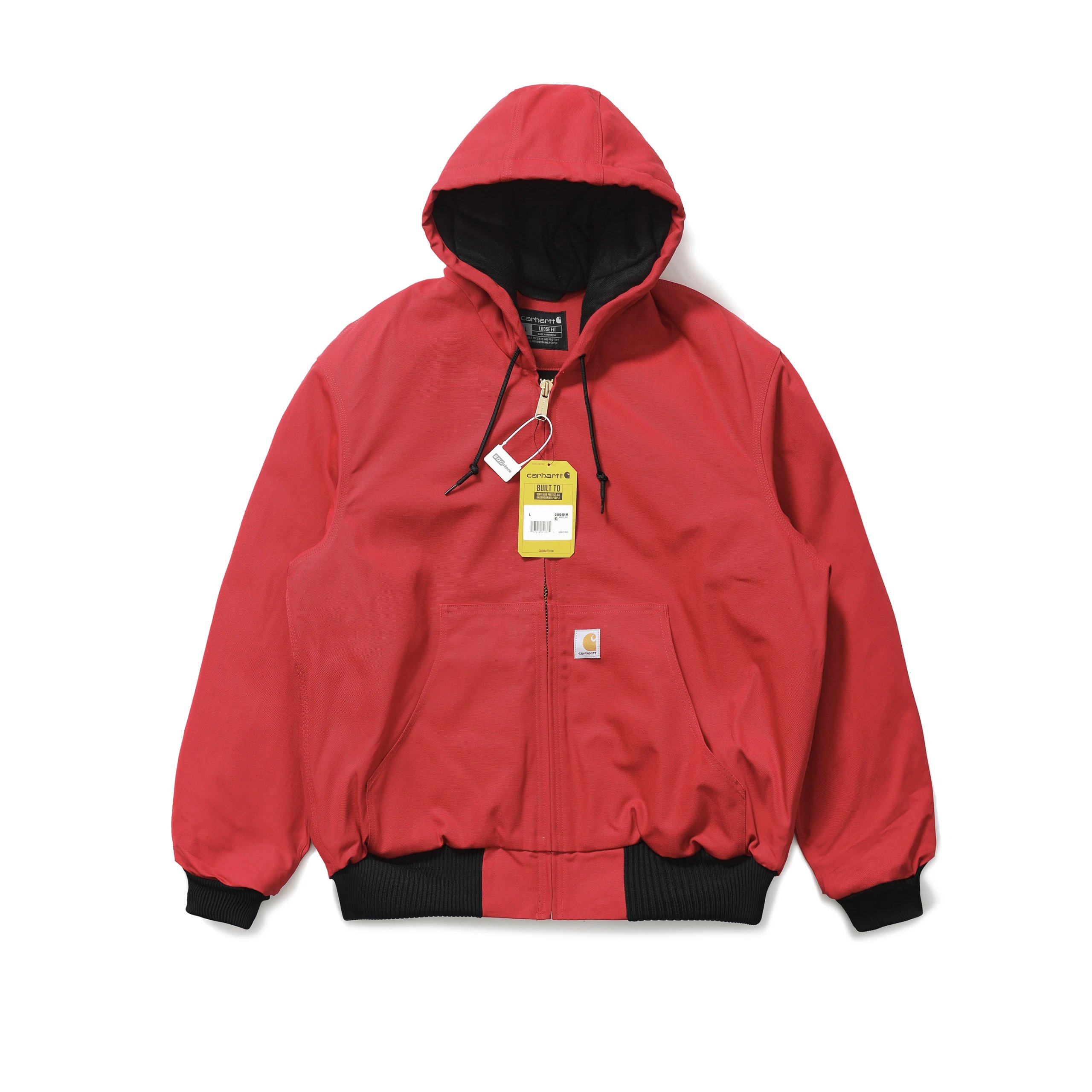 Carhartt Red Hooded Jacket