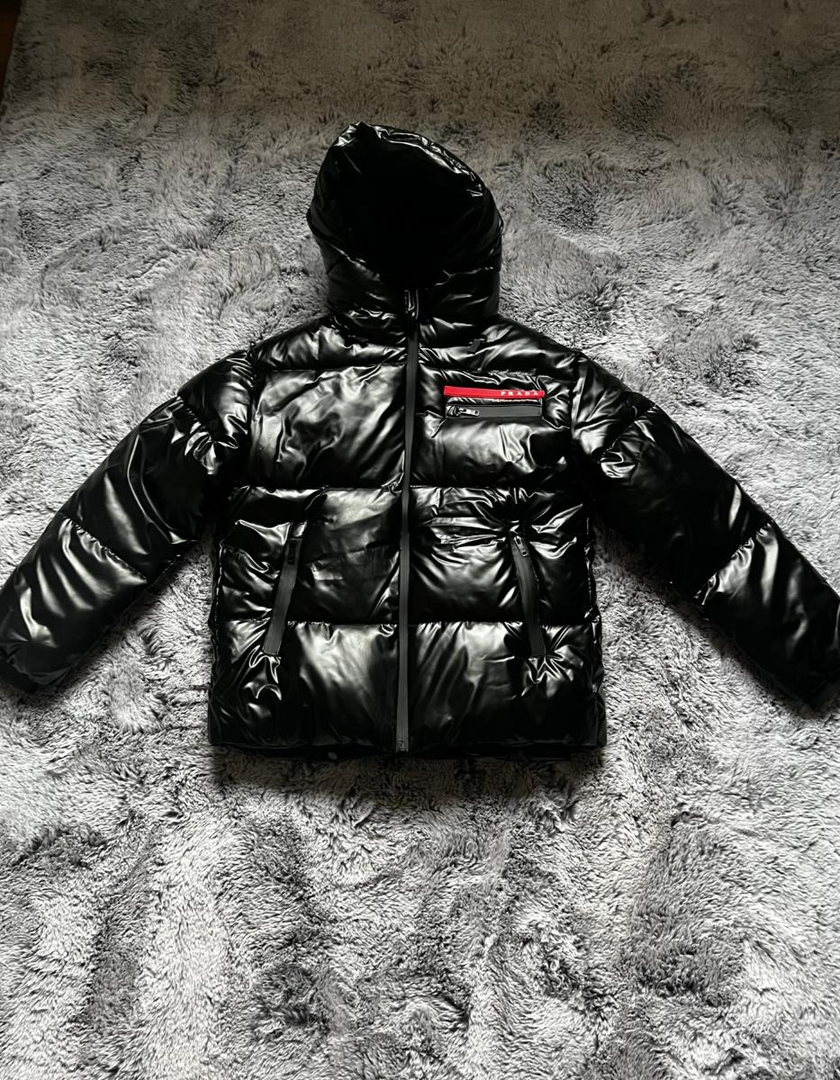 Prada Black Puffer Jacket