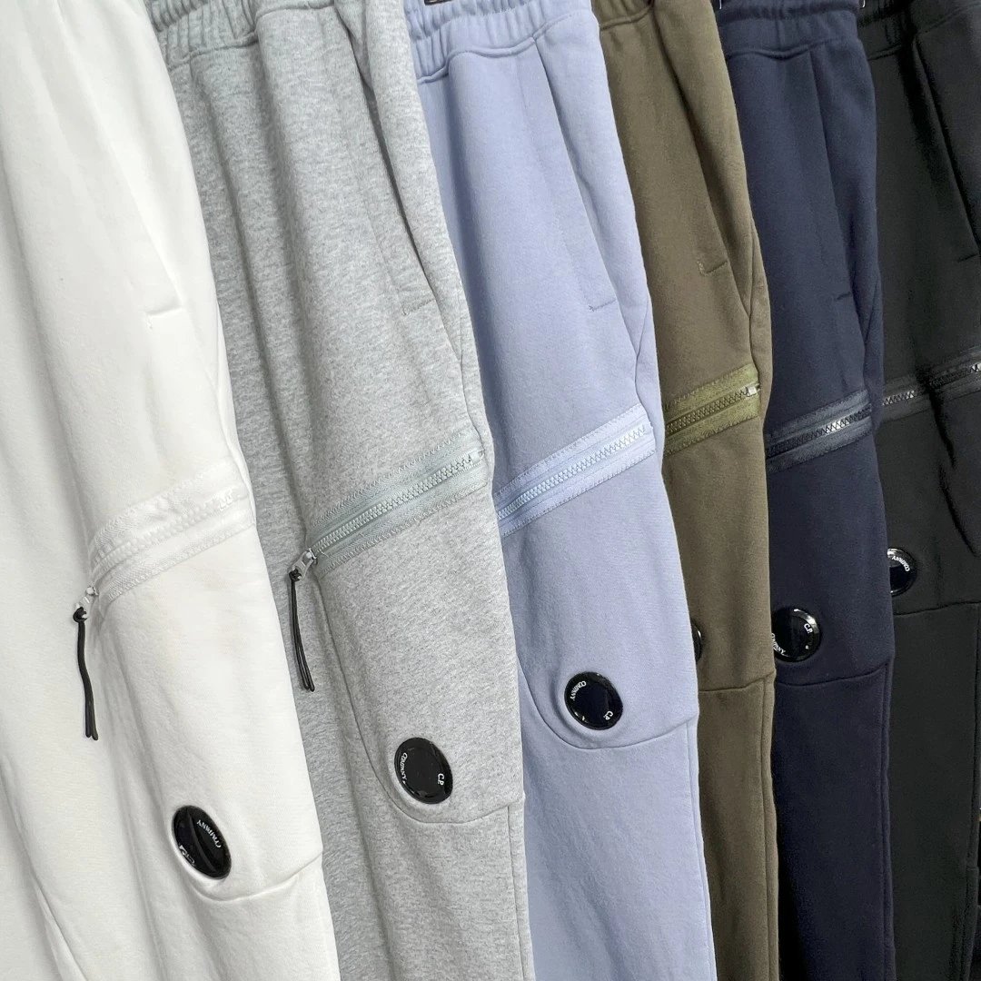 C.P. Company Grey Zip Pocket Sweatpants