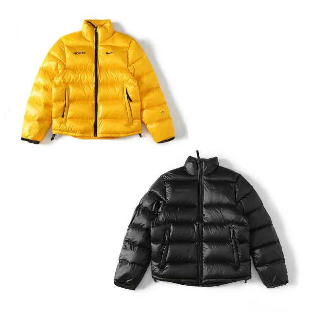 Nike Nocta Yellow and Black Puffer Jackets