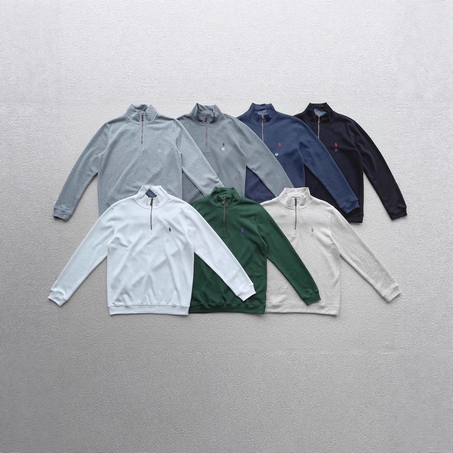 Ralph Lauren Multi Color Quarter-Zip Sweatshirts