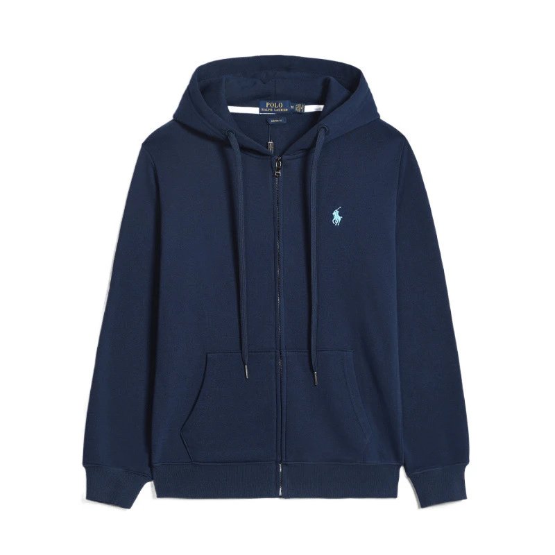 Ralph Lauren Navy Zip-Up Hoodie