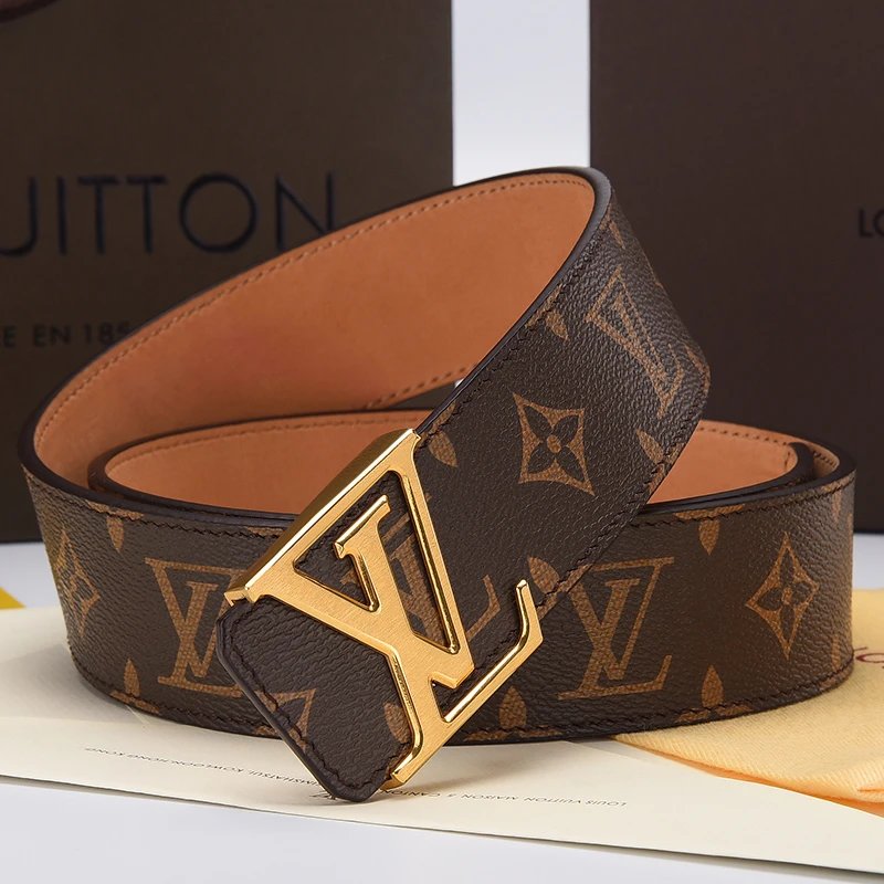 Louis Vuitton Brown Monogram Belt