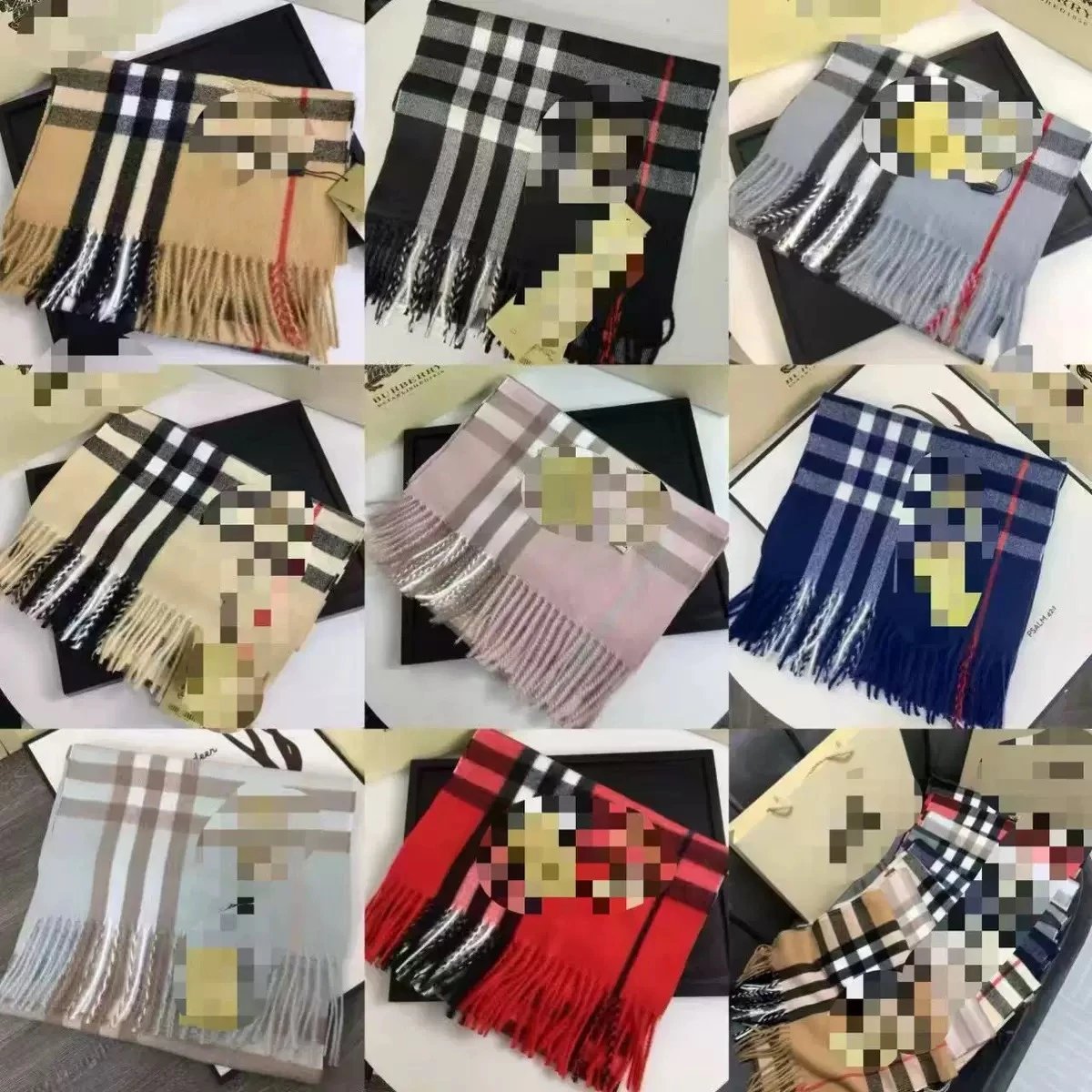 Burberry Classic Check Scarf in Various Colors