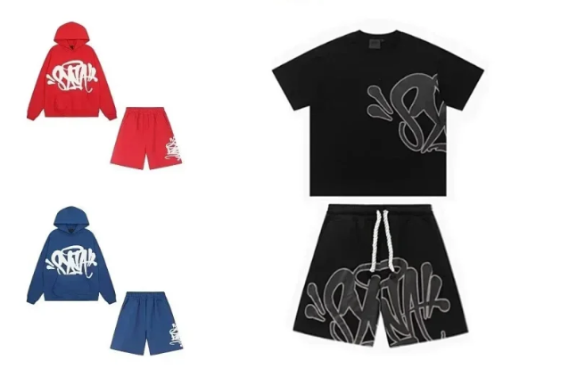 Short Sleeve T-Shirt and Hoodie with Shorts Set